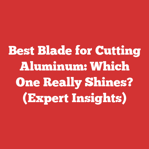 Best Blade for Cutting Aluminum: Which One Really Shines? (Expert Insights)