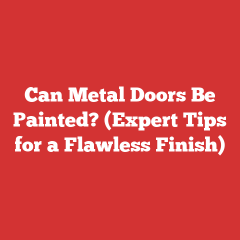 Can Metal Doors Be Painted? (Expert Tips for a Flawless Finish)