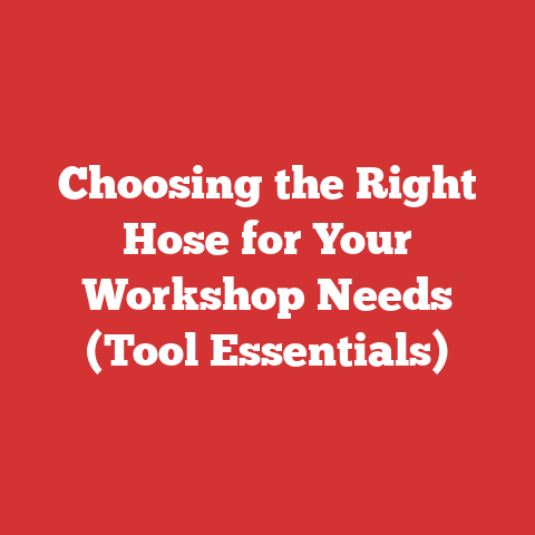 Choosing the Right Hose for Your Workshop Needs (Tool Essentials)