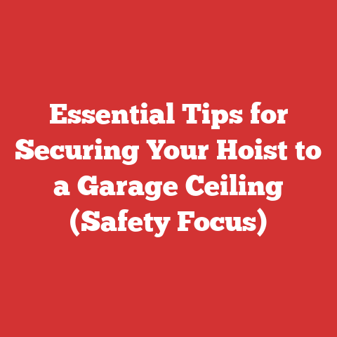 Essential Tips for Securing Your Hoist to a Garage Ceiling (Safety Focus)