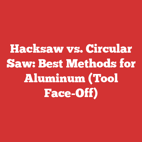 Hacksaw vs. Circular Saw: Best Methods for Aluminum (Tool Face-Off)