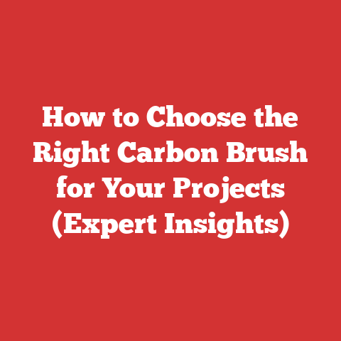 How to Choose the Right Carbon Brush for Your Projects (Expert Insights)