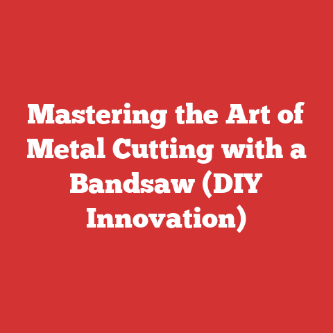 Mastering the Art of Metal Cutting with a Bandsaw (DIY Innovation)