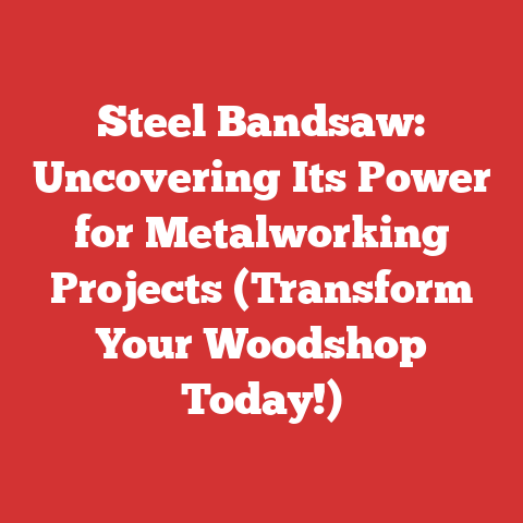 Steel Bandsaw: Uncovering Its Power for Metalworking Projects (Transform Your Woodshop Today!)