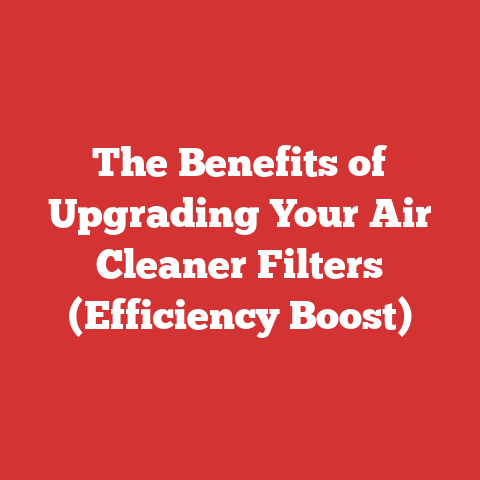 The Benefits of Upgrading Your Air Cleaner Filters (Efficiency Boost)