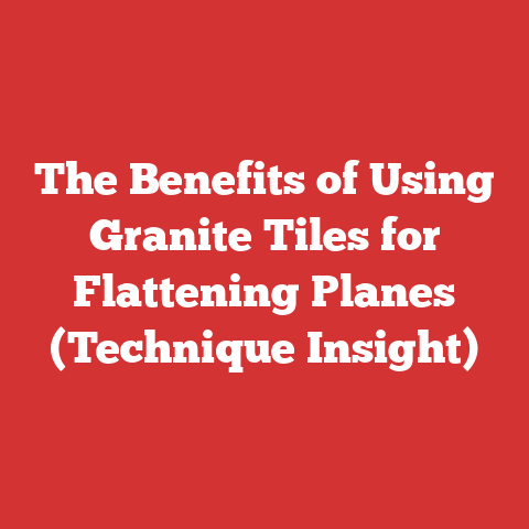 The Benefits of Using Granite Tiles for Flattening Planes (Technique Insight)