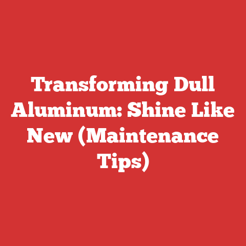 Transforming Dull Aluminum: Shine Like New (Maintenance Tips)