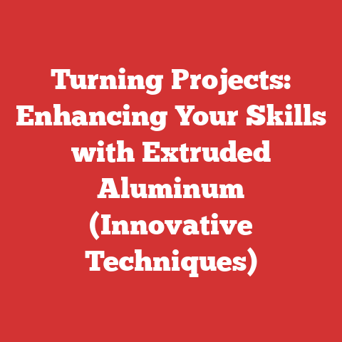 Turning Projects: Enhancing Your Skills with Extruded Aluminum (Innovative Techniques)