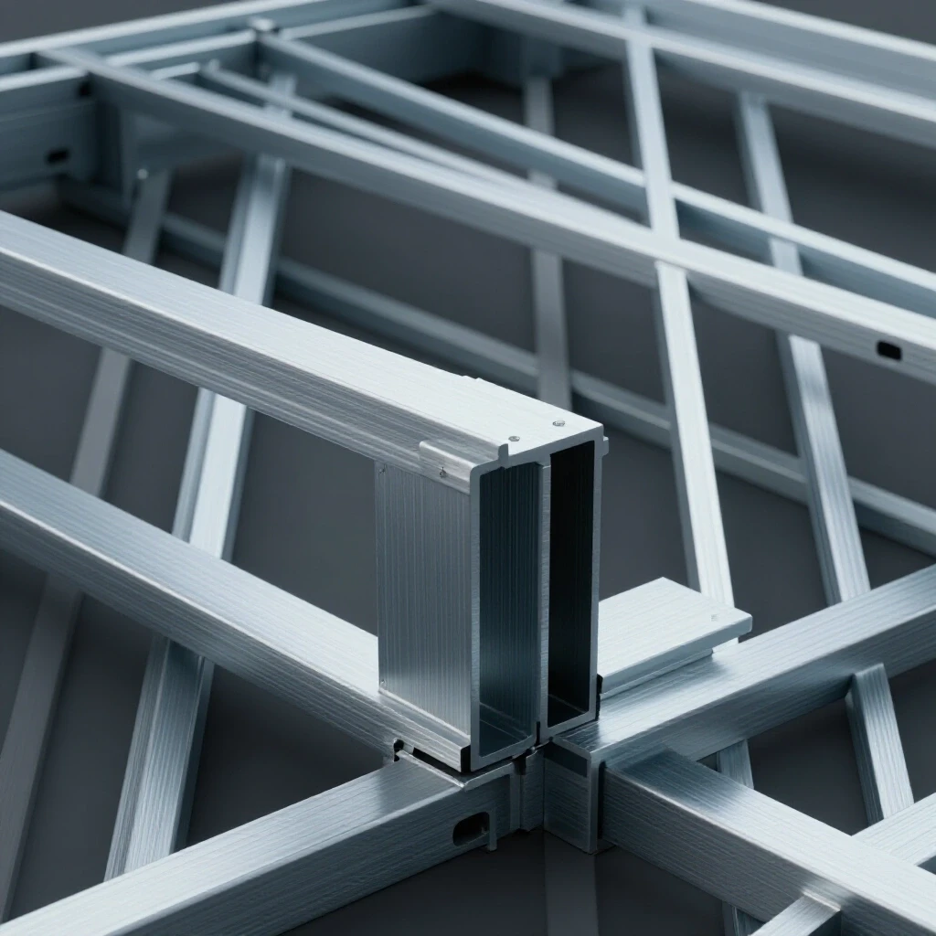 Close-up of a misaligned steel frame contrasted with an aligned frame, highlighting DIY correction tools